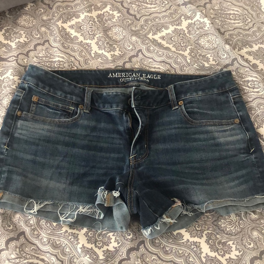 American eagle jean shorts